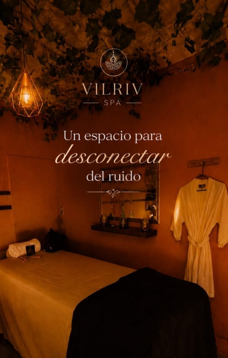 Sala de relajación del spa